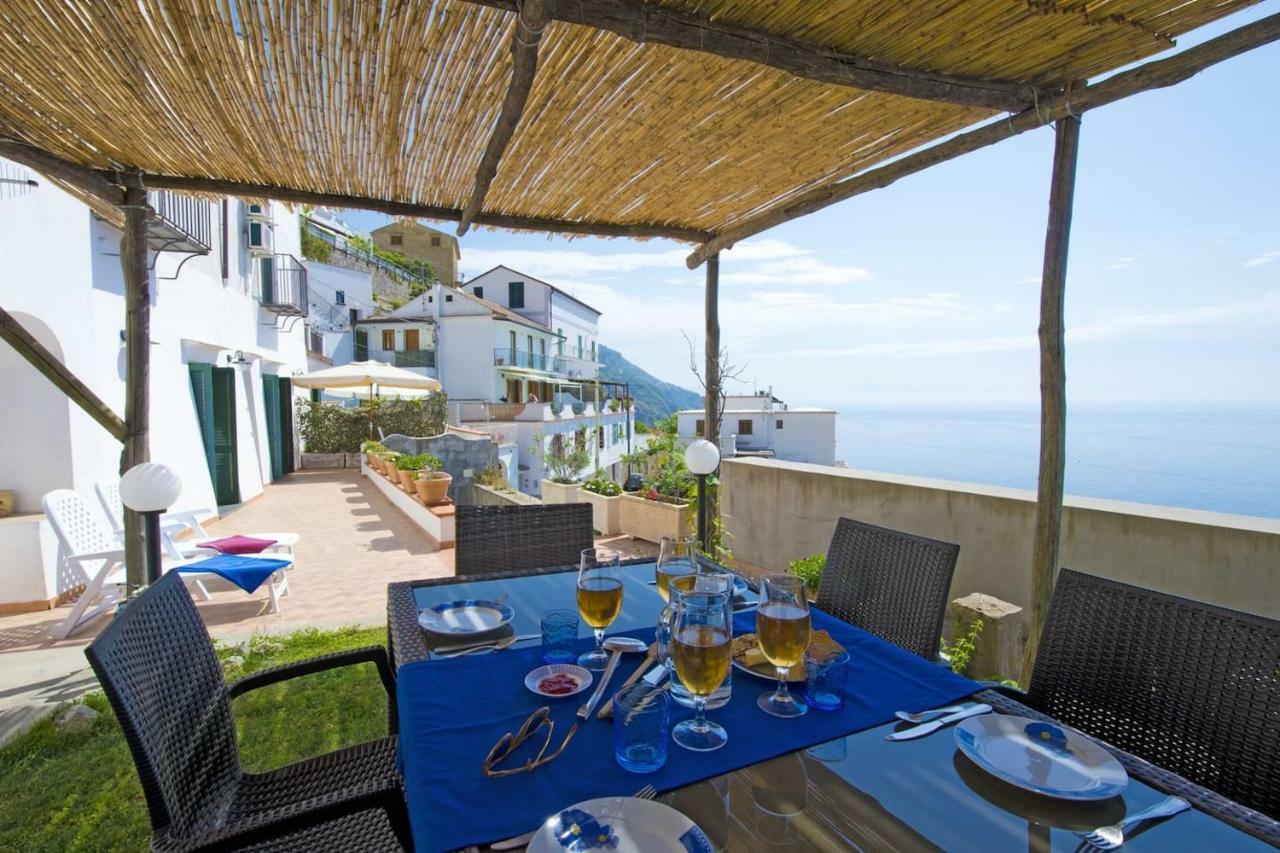 Casa Maia Blu Villa Praiano Eksteriør billede